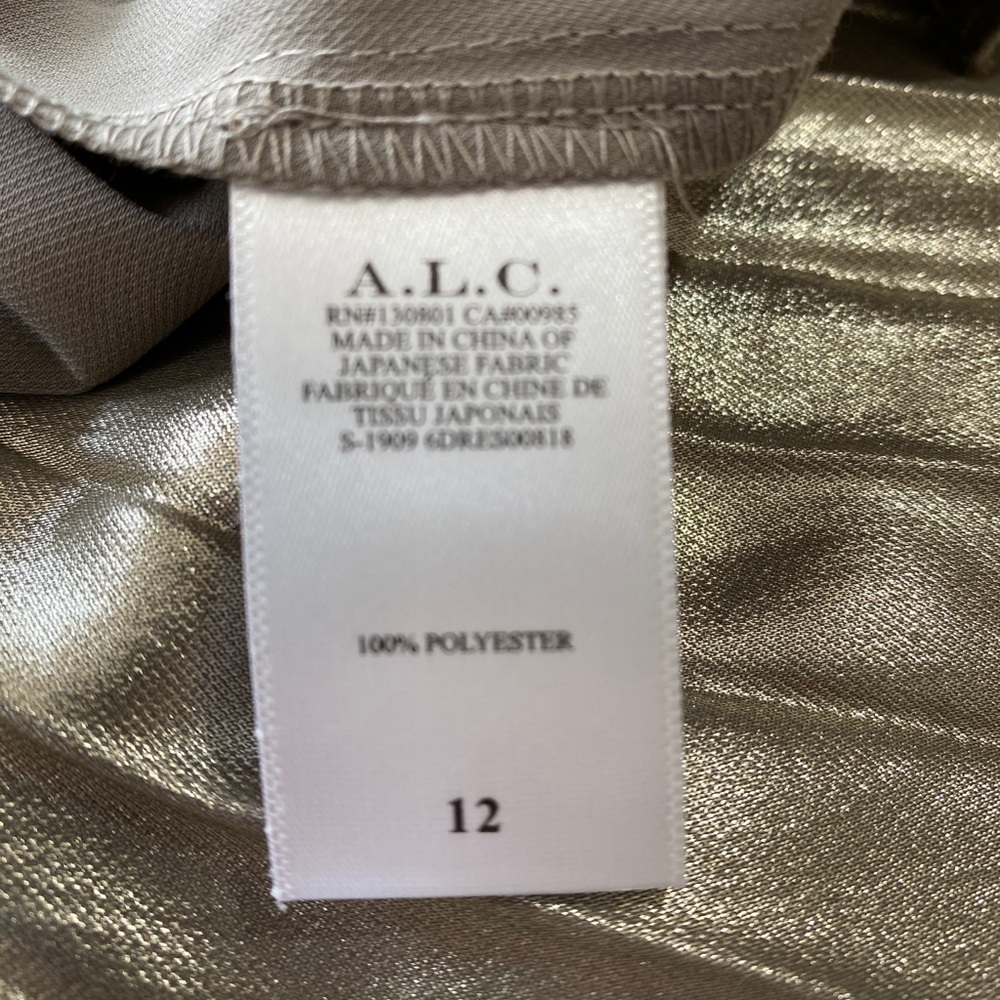 NWT A.L.C. Naples Cutout Waist Dress 12 - Picture 16 of 16